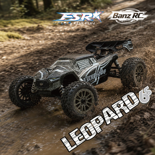 FSR LEOPARD 1/8 Scale 6S Brushless RC Truck | 4WD Hobby Grade Off-Road Monster