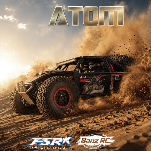 FSR ATOMS 1/8 Scale 6S Brushless 4WD RC Buggy RTR – High Performance Off-Road Vehicle