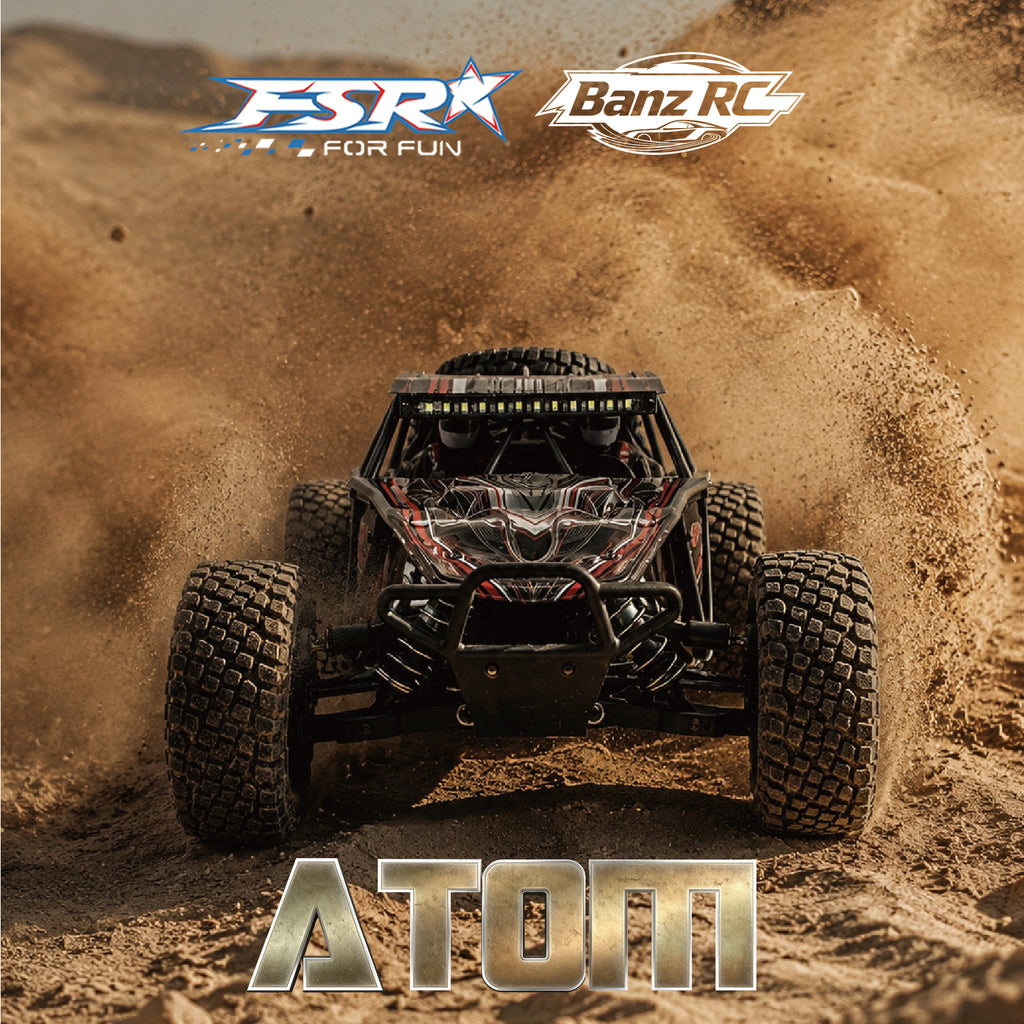 FSR ATOMS 1/8 Scale 6S Brushless 4WD RC Buggy RTR – High Performance Off-Road Vehicle