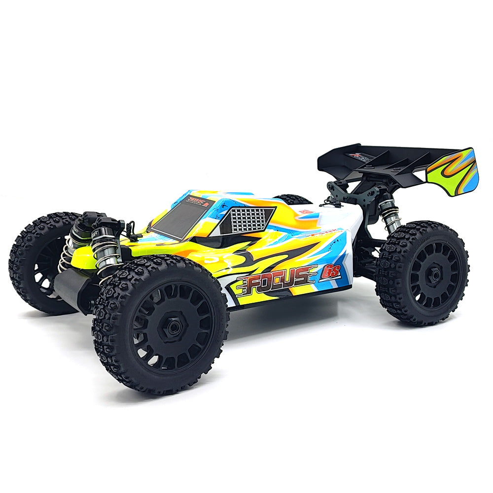 FSR FOCUS 1/8 4WD 6S Brushless RC Buggy 100+KM/H High Speed Off-Road Racing Car RTR