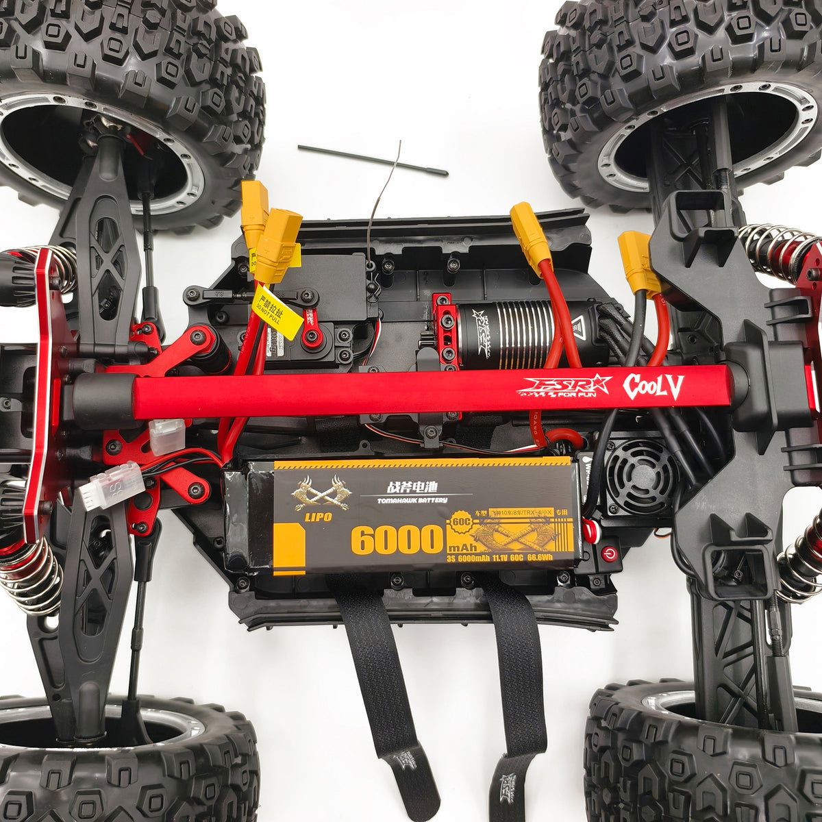 FSR COOLV 1/8 6S Brushless RC Truggy – 4WD High Speed Off-Road Racing Truck RTR
