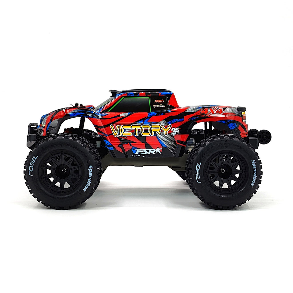FSR Victory 1/10 Scale 3S Brushless Monster Truck RTR – 4WD Off-Road RC Truck
