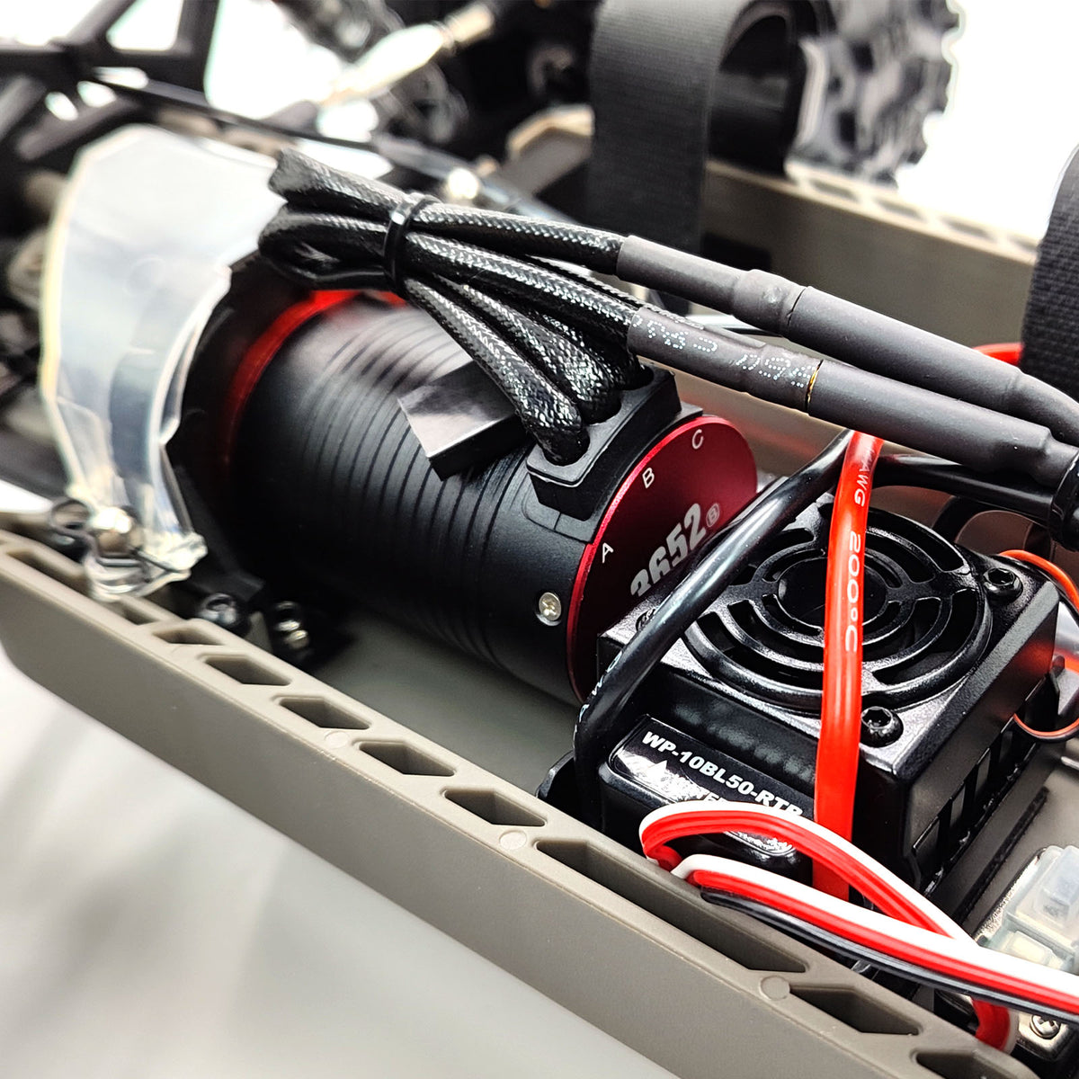 FSR Victory 1/10 Scale 3S Brushless Monster Truck RTR – 4WD Off-Road RC Truck