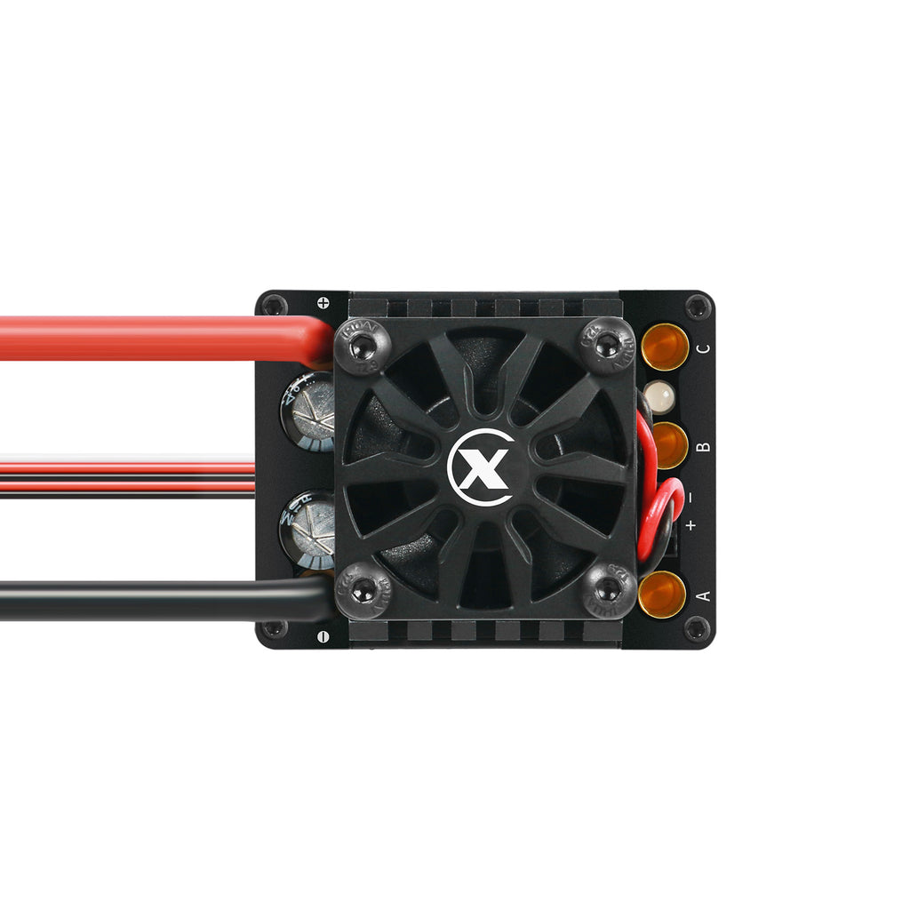XC-ESC C12 60A Brushless ESC for 1/10 1/12 RC Cars with Bluetooth App Control & Adjustable BEC 2-3S LiPo
