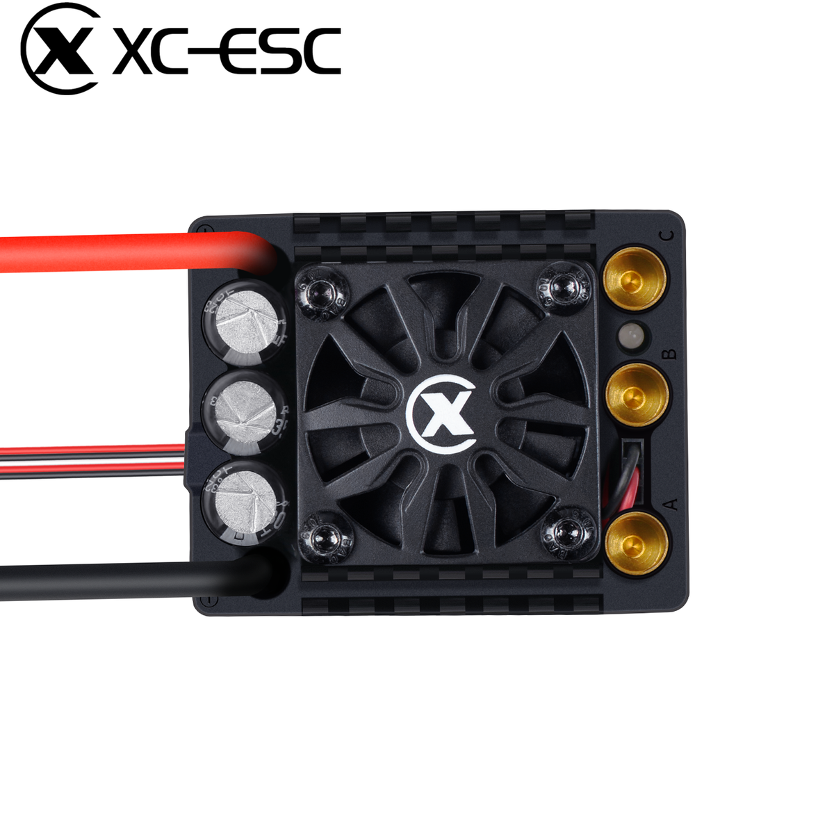 XC-ESC C8 160A Brushless ESC for 3-6S LiPo 1/8 RC Cars with Bluetooth App Tuning & Adjustable BEC