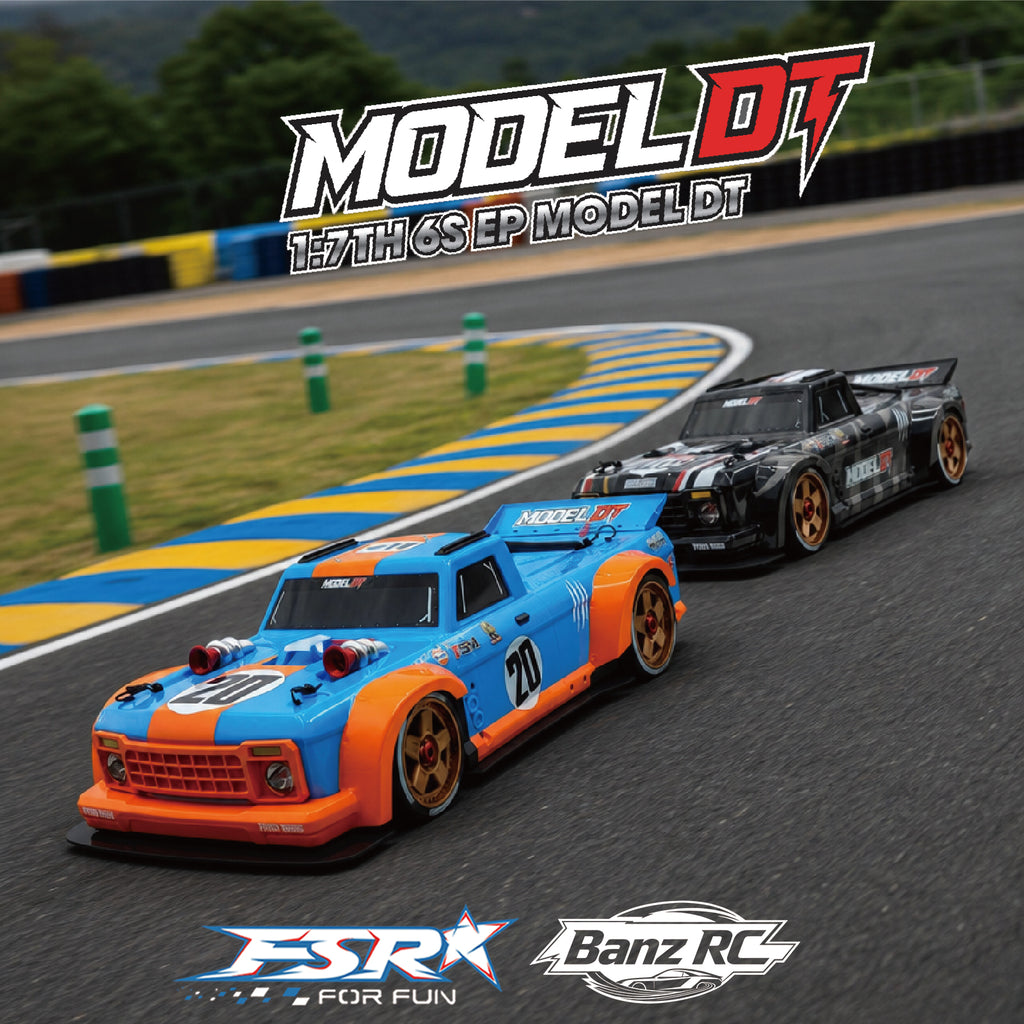 FSR DT 1/7 High Speed RC Street Car 6S/8S Brushless RTR 100+KM/H 4WD Racing Truck