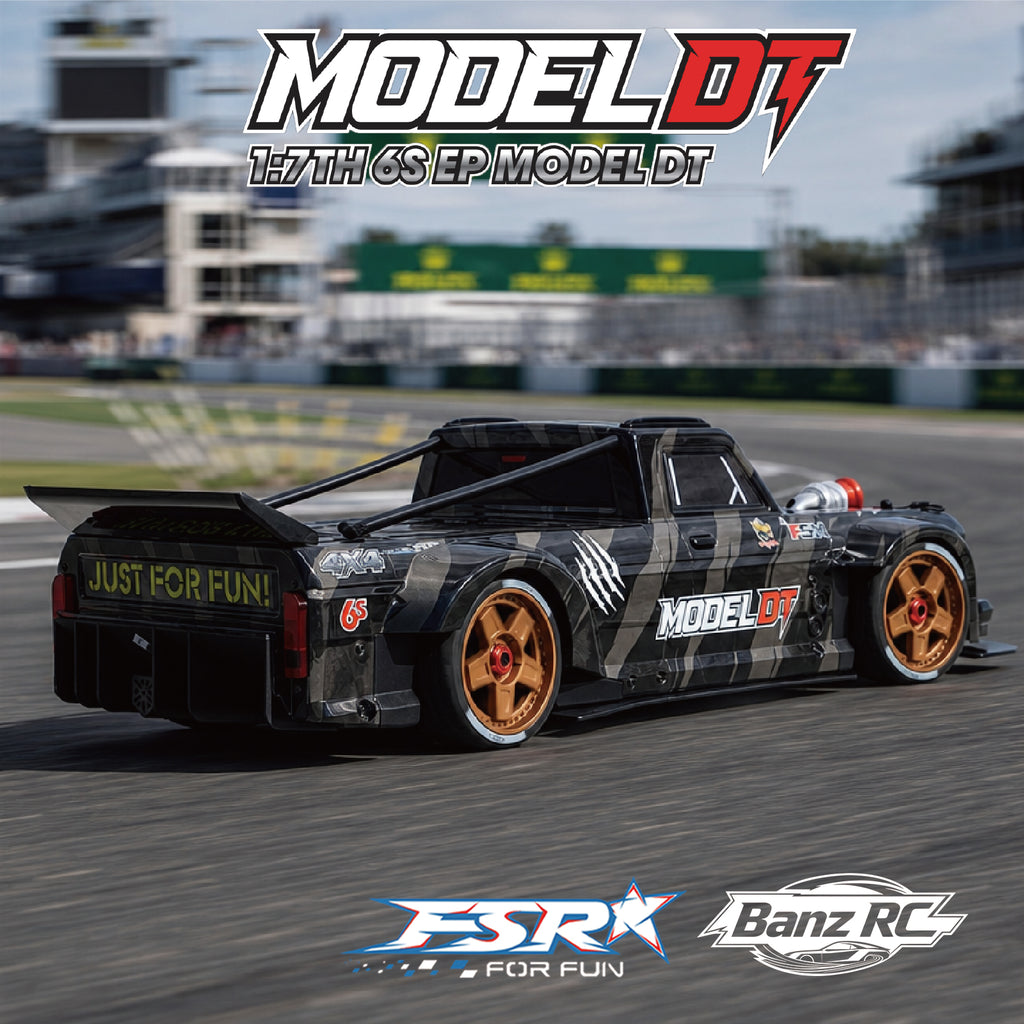 FSR DT 1/7 High Speed RC Street Car 6S/8S Brushless RTR 100+KM/H 4WD Racing Truck