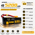 Tomahawk 4S 5200mAh 50C Hard Case LiPo Battery – 14.8V