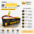 Tomahawk 3S 6000mAh 60C Hard Case LiPo Battery – 11.1V