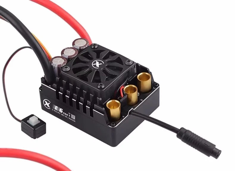 XC-ESC E6 Pro 300A Brushless ESC for 1/7 1/6 RC Cars 3-8S LiPo with Bluetooth App Tuning & Adjustable BEC